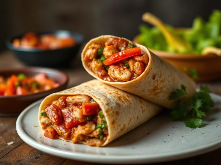 Chicken Fajita Burrito