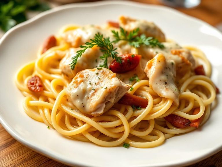 Chicken Fettuccine Alfredo