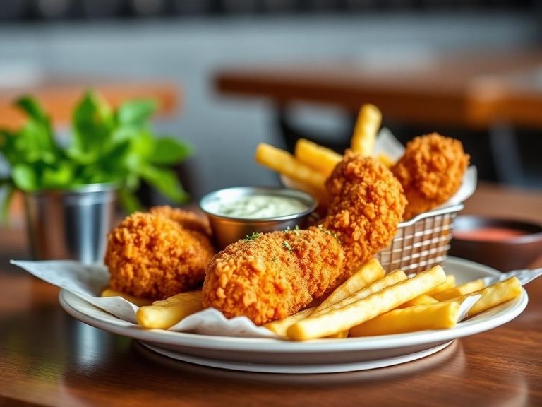 Chicken Finger Basket with Fries
