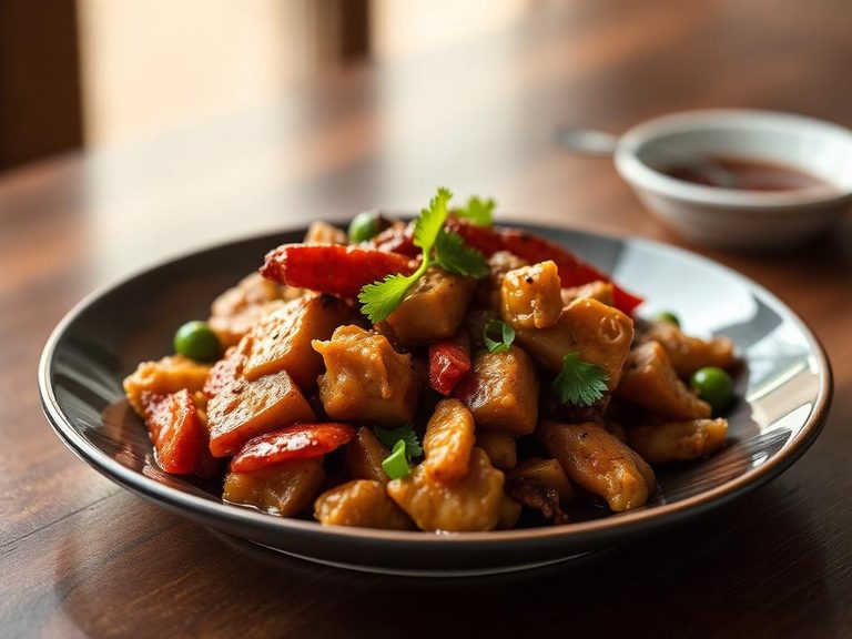 Chicken Gizzard Stir-fry