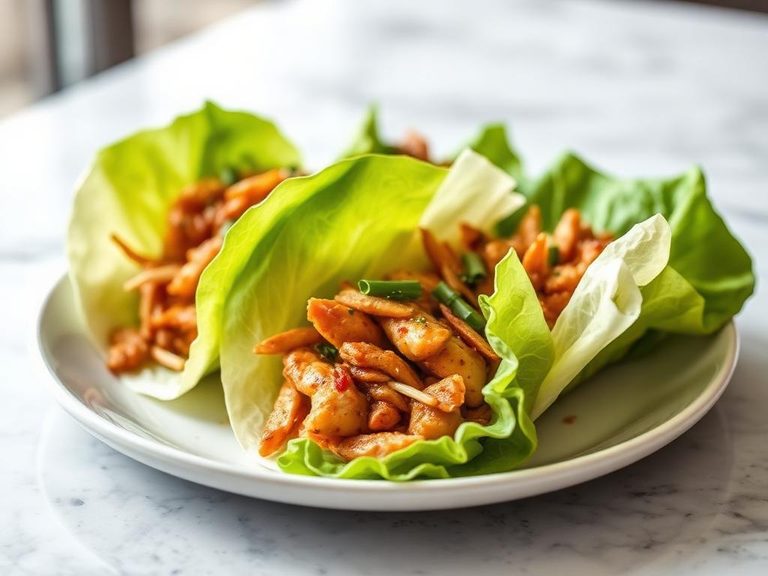Chicken Lettuce Wraps