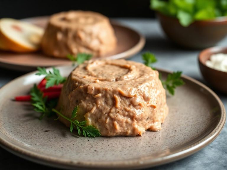 Chicken liver pâté or mousse
