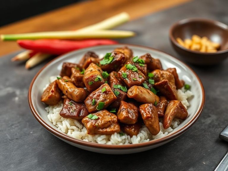 Chicken liver stir-fry