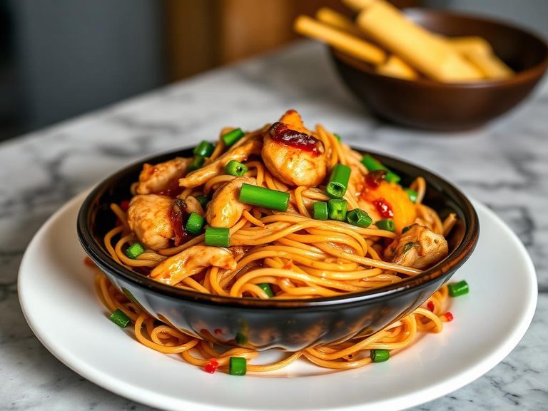 Chicken Noodle Stir-Fry