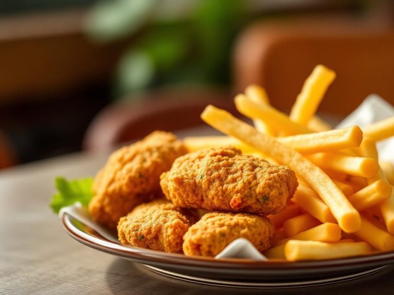 Chicken Nugget Meal with Fries