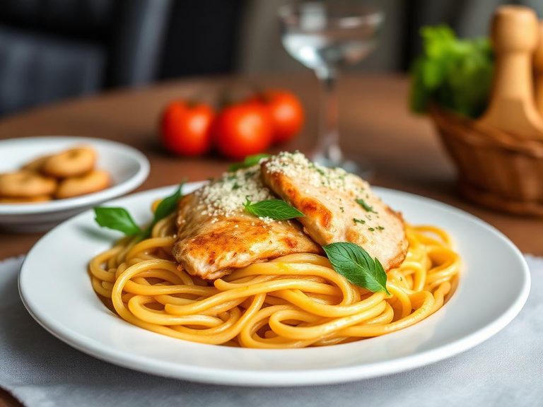 Chicken Parmesan Pasta