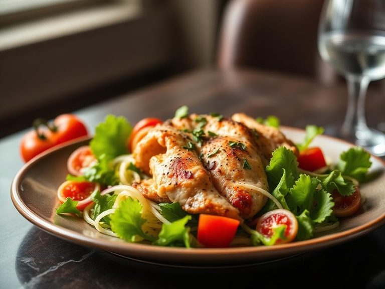 Chicken Parmesan Salad