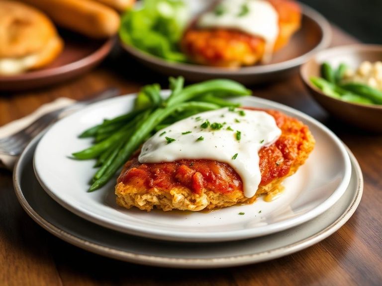 Chicken Parmesan (using tenders)