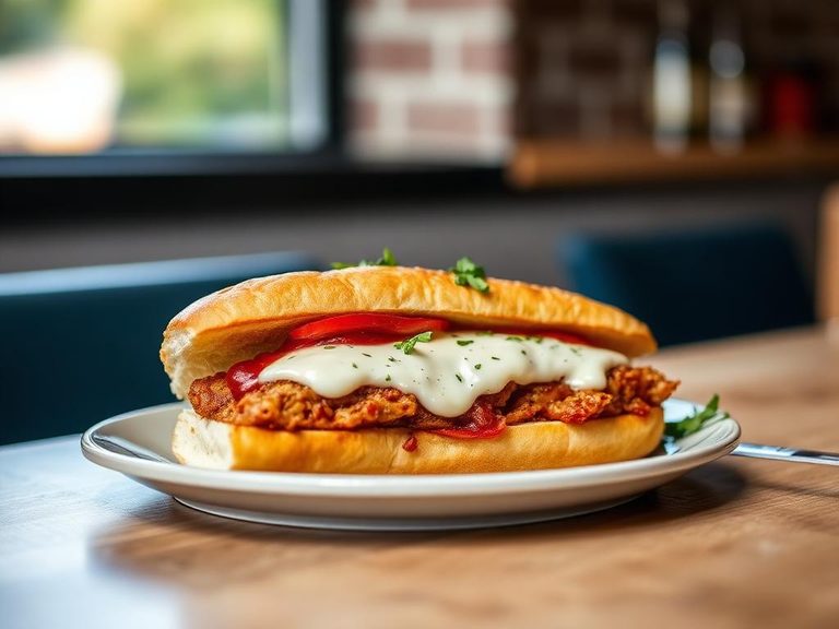 Chicken Parmigiana Sub