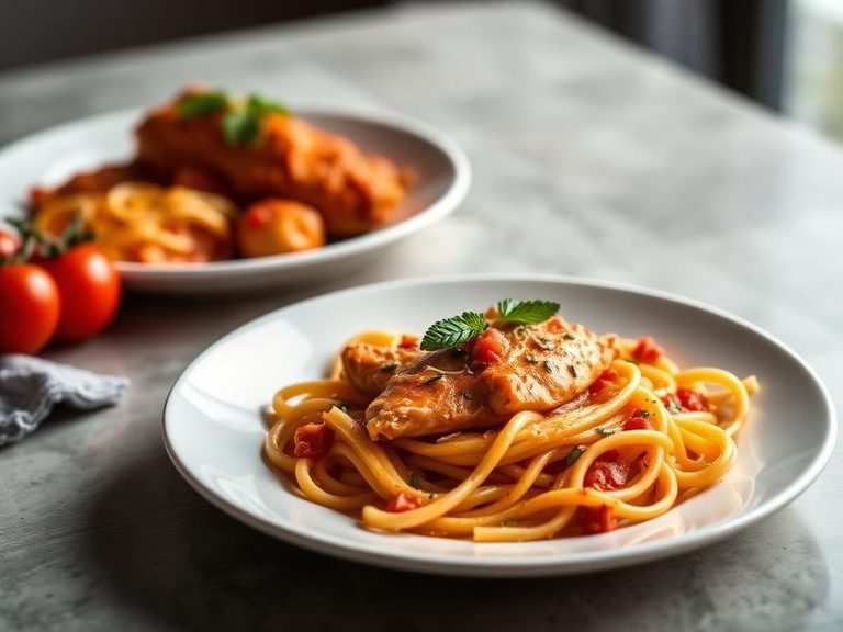 Chicken Penne alla Vodka
