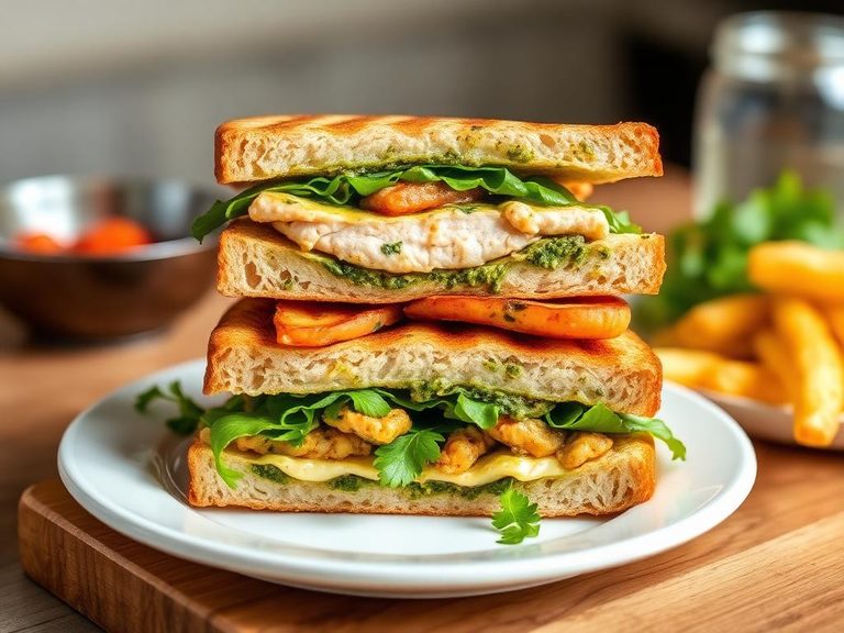 Chicken Pesto Panini
