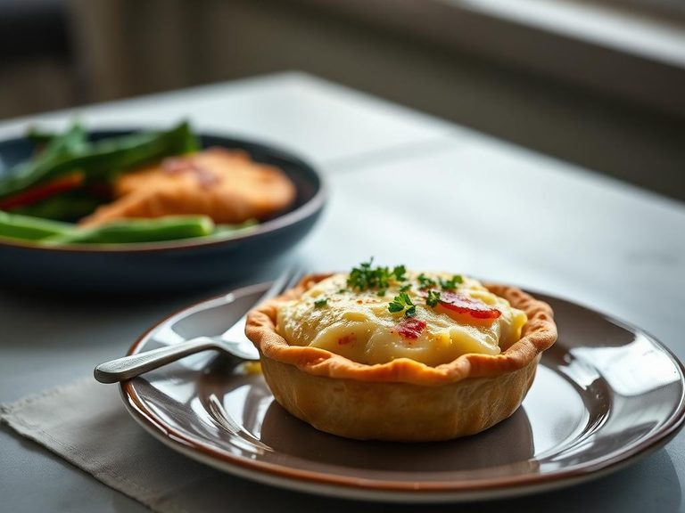 Chicken Pot Pie (as a topping)