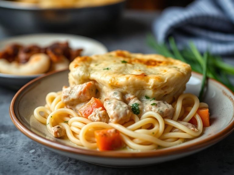 Chicken Pot Pie with Noodles
