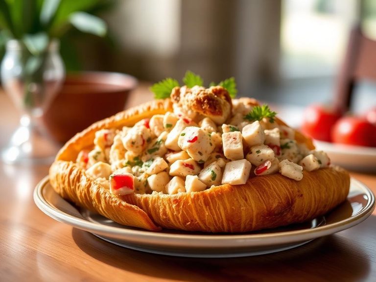 Chicken Salad on Croissant
