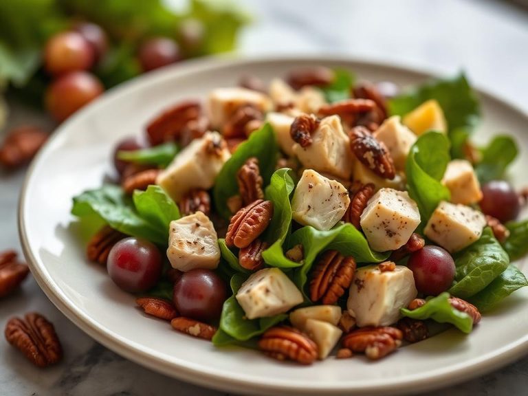 Chicken Salad with Grapes and Pecans
