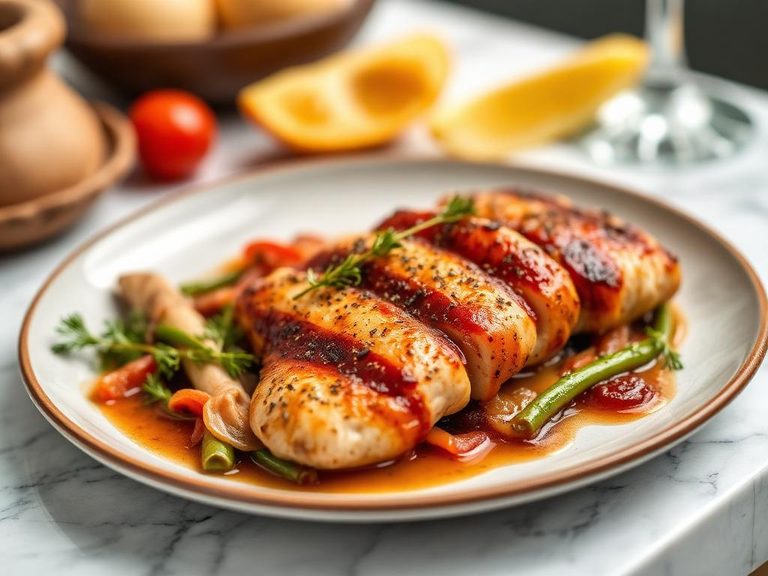 Chicken Saltimbocca
