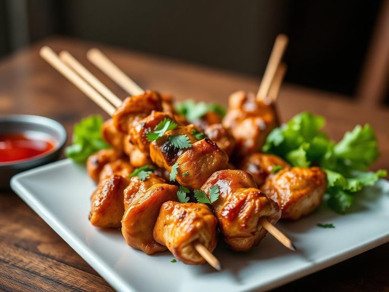 Chicken Satay Skewers