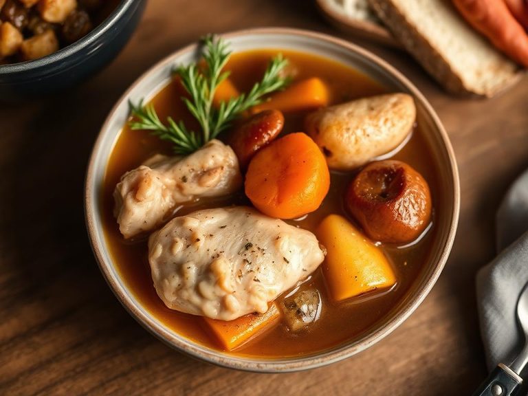 Chicken Stew with Root Vegetables