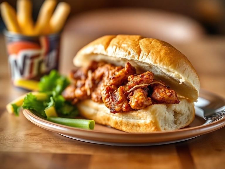 Chicken Strip Po' Boy