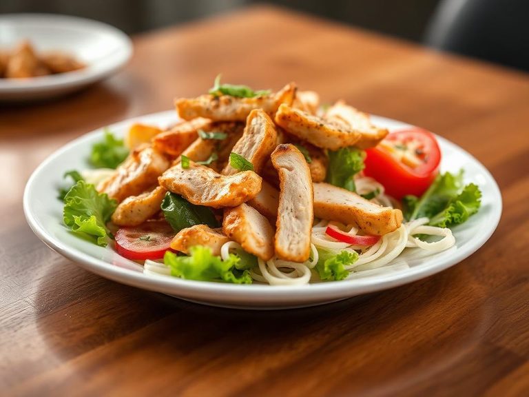 Chicken Strip Salad
