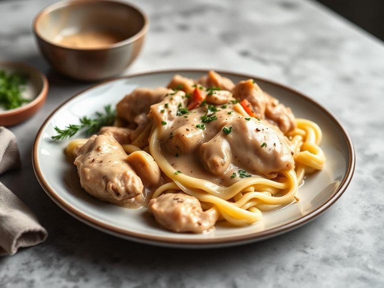 Chicken Stroganoff