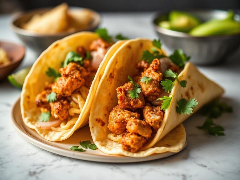 Chicken Tacos or Quesadillas