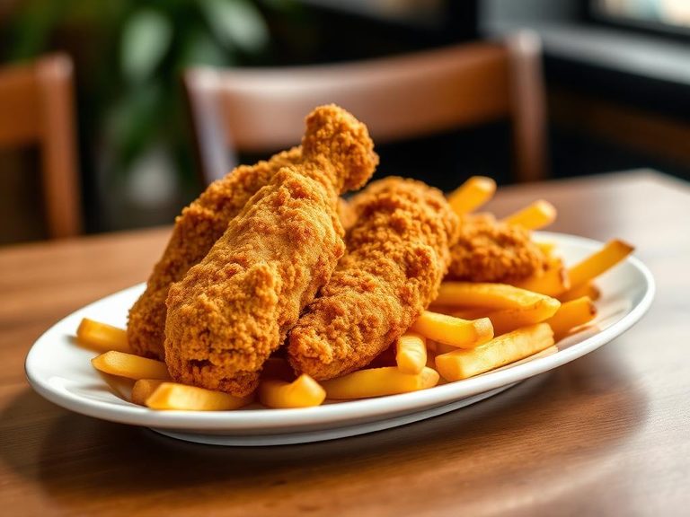 Chicken Tenders with Fries