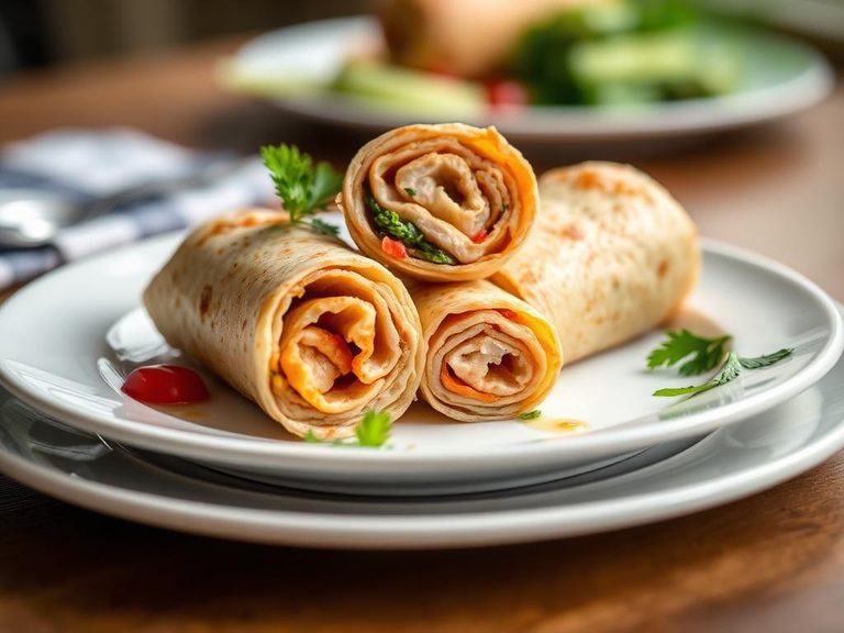 Chicken Wrap or Pinwheel