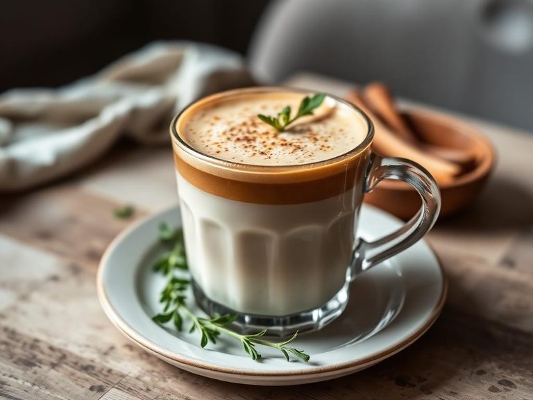 Chicory root latte