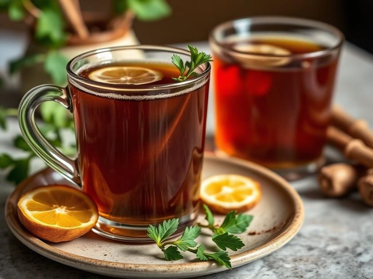 Chicory root tea