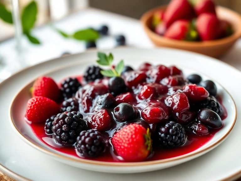 Chilchen berry compote
