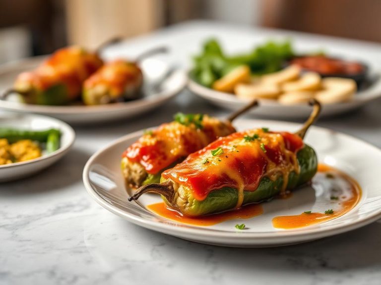 Chiles Rellenos de Queso