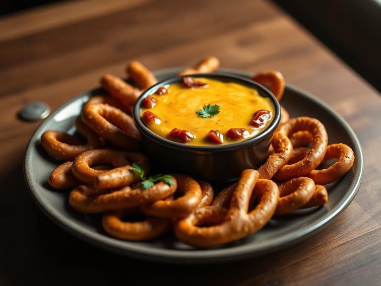 Chili Cheese Dip for Pretzels