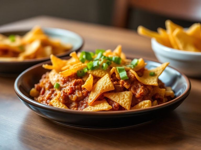 Chili Cheese Fritos Casserole