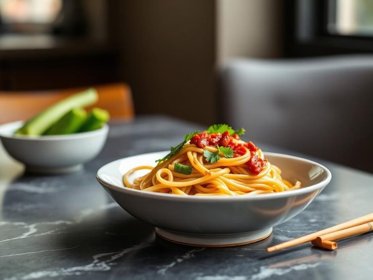 Chili Garlic Noodles