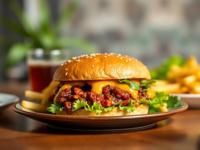 Chili Mac Burger