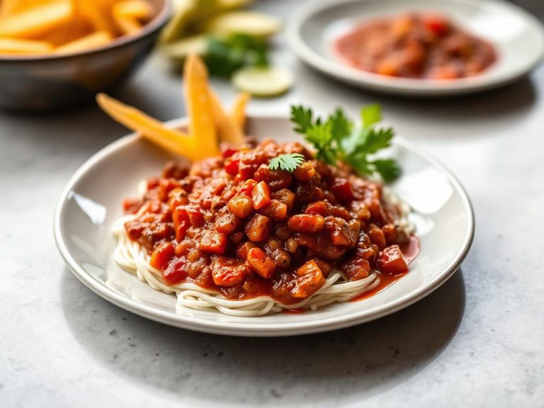 Chili topping