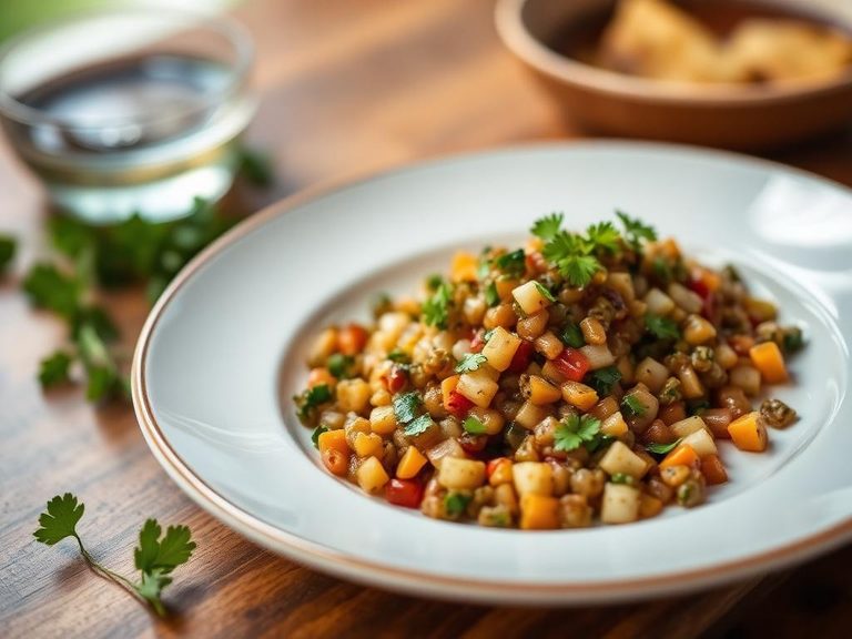 Chilled Lentil Vinaigrette