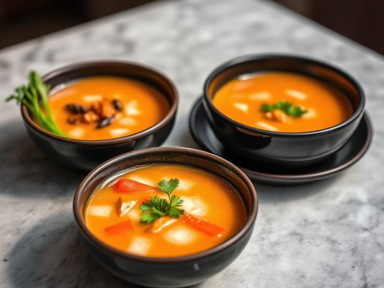 Chilled Soups (e.g., chilled soy soup)