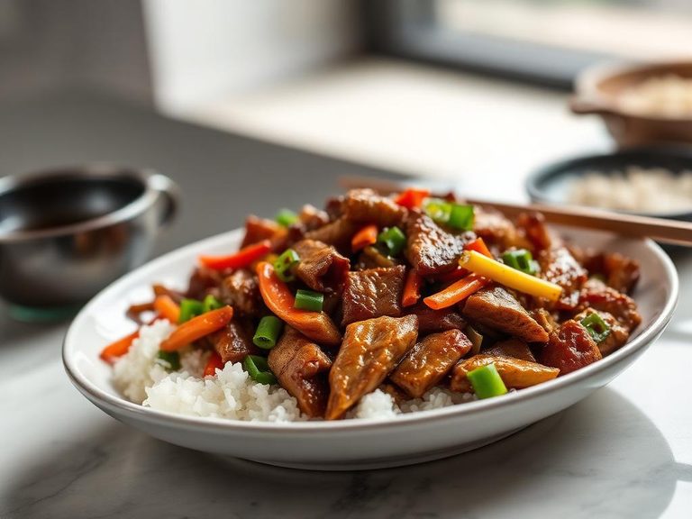 Chinese-American Beef and Vegetable Stir-Fry