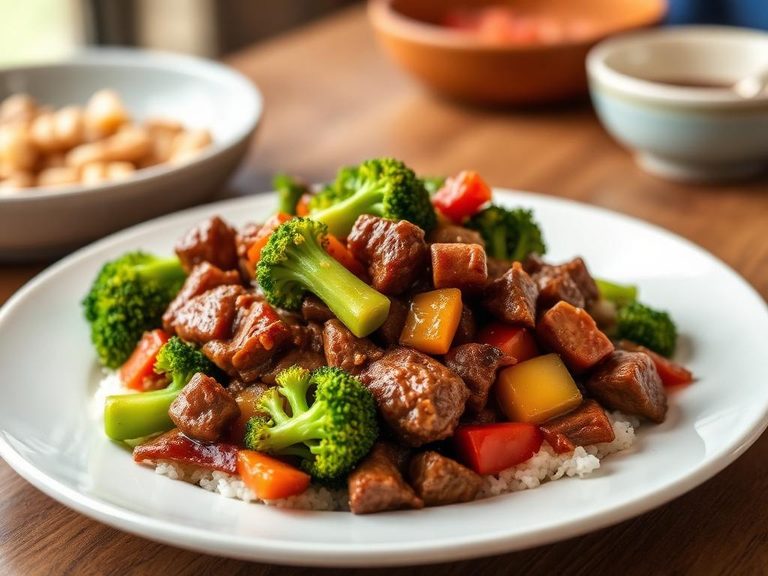 Chinese Beef and Broccoli Stir-Fry