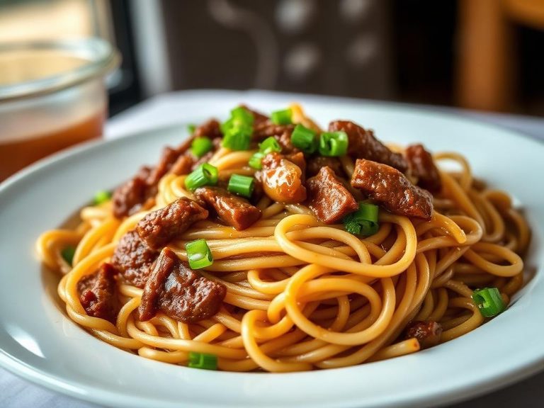 Chinese Beef Chow Mein