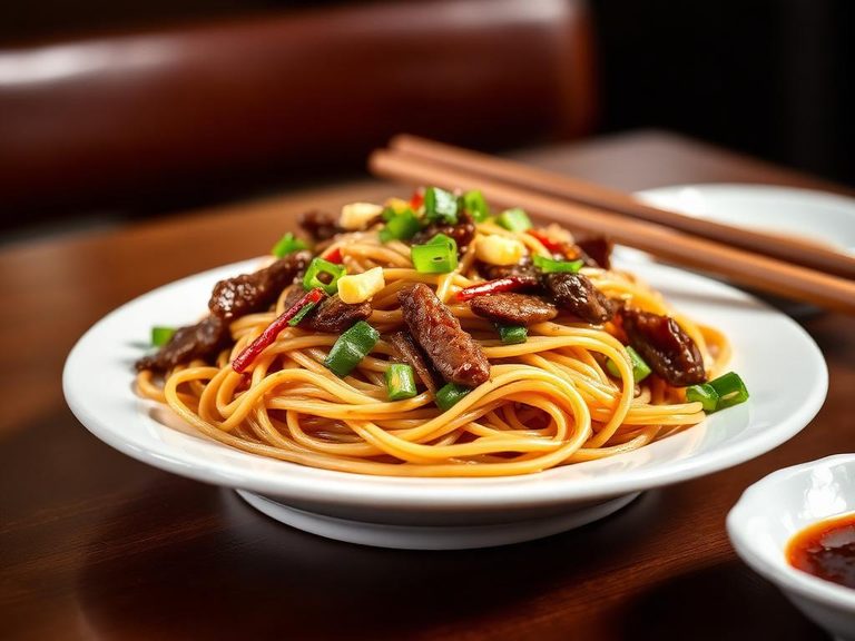 Chinese Beef Lo Mein