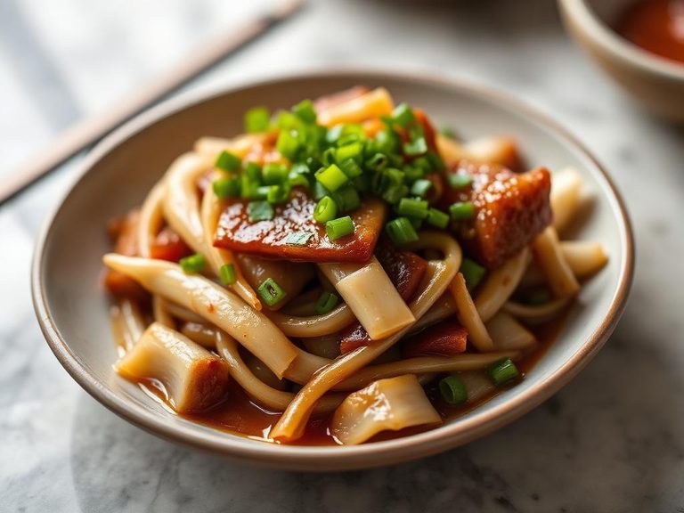 Chinese Braised Lotus Root with Pork