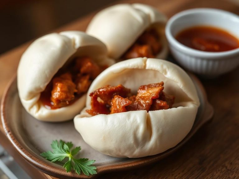 Chinese Char Siu Bao (BBQ Pork Buns)