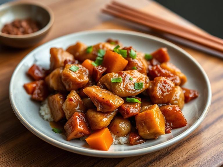 Chinese Dried Apricot Chicken