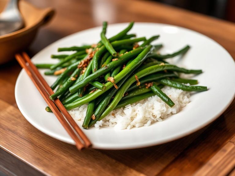 Chinese Dry-Fried String Beans
