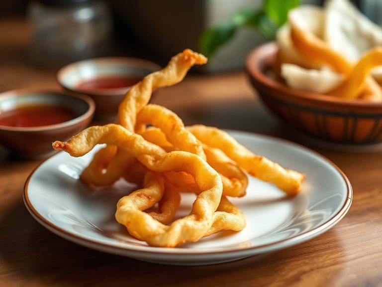 Chinese Fried Dough Twist (Mahua)