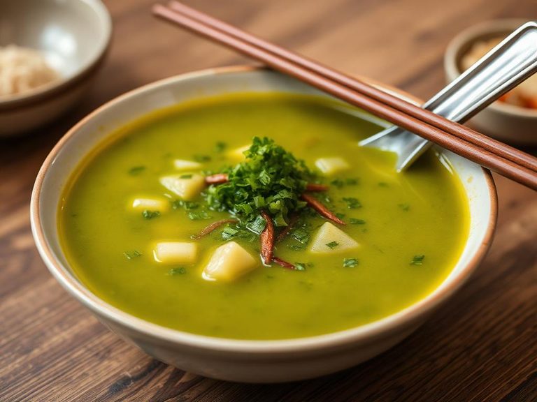 Chinese Mustard Green Soup