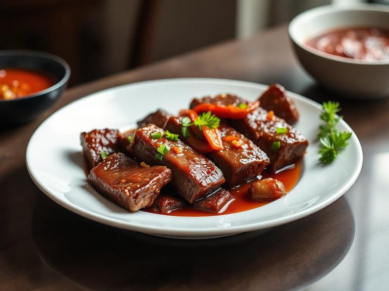 Chinese Red-Braised Beef Ribs